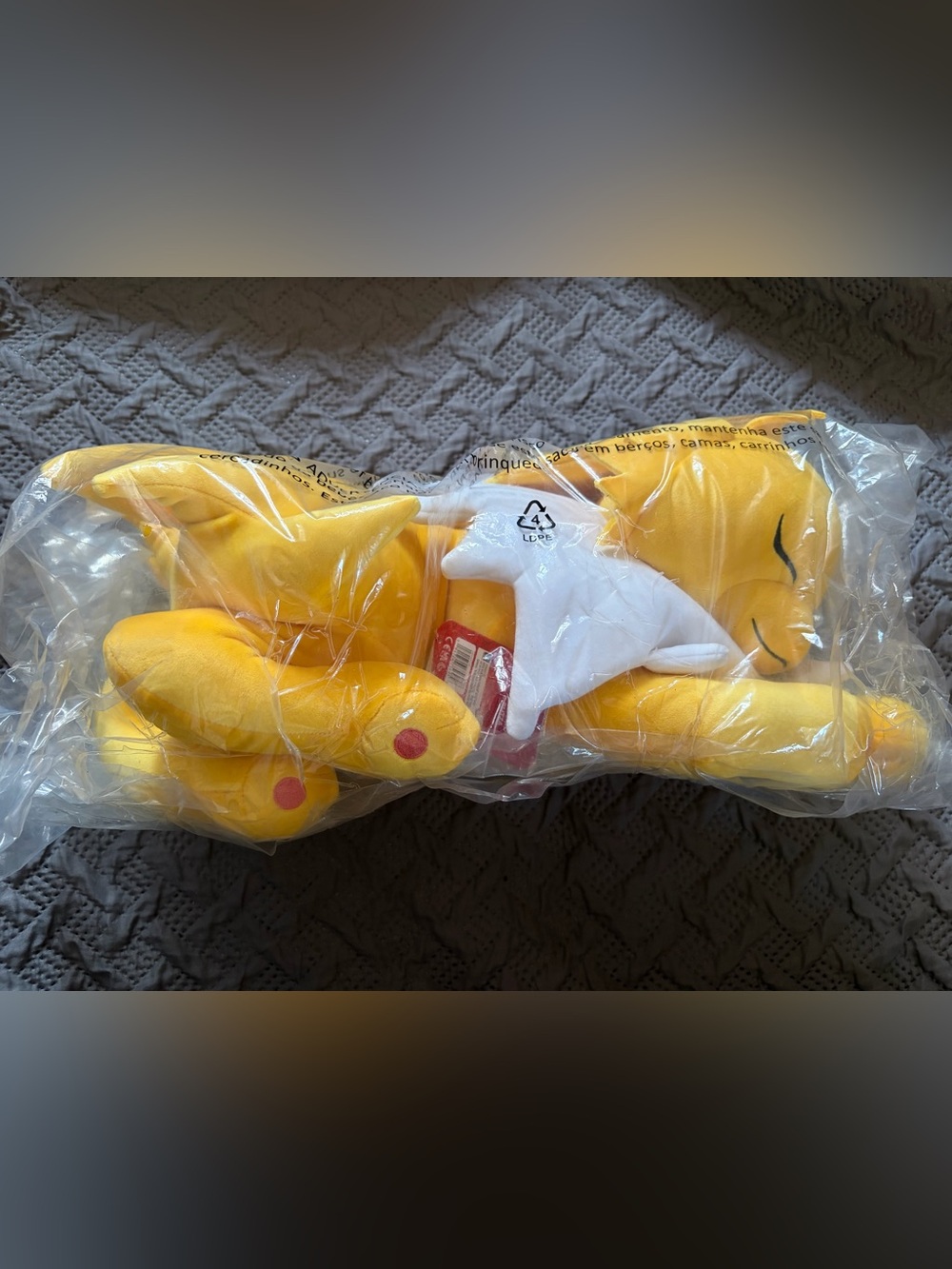 Pokemon Sleeping Jolteon 18” Plush